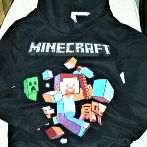 NWOT Minecraft T-shirt L/s Hoodie for boys